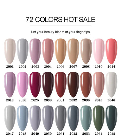 Clou Beaute Gel Nail Polish Neon Brown Royal Blue Red Green Pastal Nude Nail Art Varnishes Gel Lacquer Top Coat UV Gel Nail