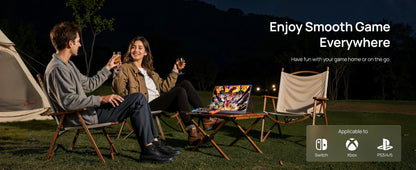 ARZOPA Z3FC Portabel Skärm 16,1" 180Hz 2,5K QHD – IPS 107% sRGB HDR10 Dubbla Högtalare Aluminium USB-C HDMI