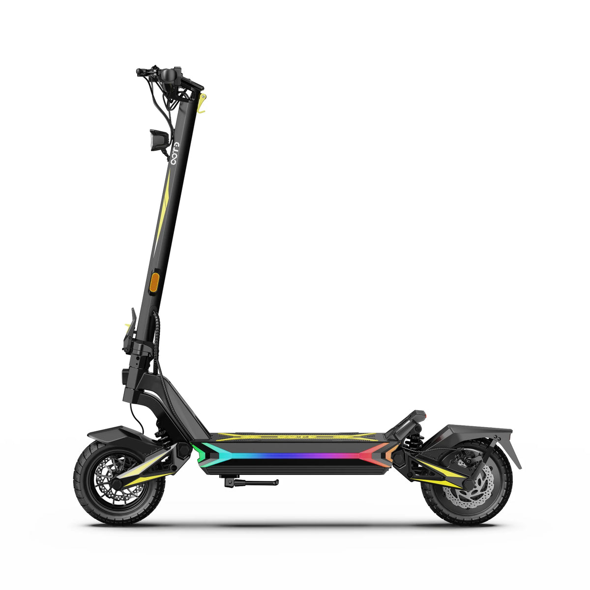 OOTD SR1 hopfällbar elscooter med 10-tumsdäck och skivbroms