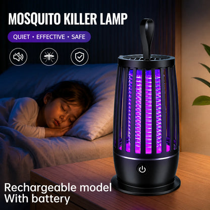 Mosquito Killer Lamp Two-in-one Ultraviolet Mosquito Trap Electric Insect Catcher USB Quiet Night Light Outdoor Mosquito Killer