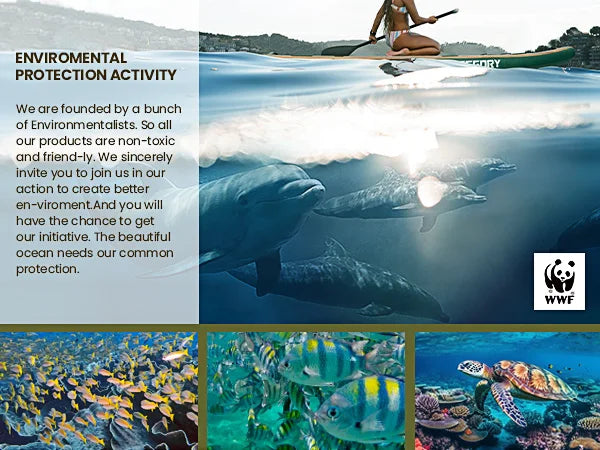 EGGORY 11FT Uppblåsbar SUP-bräda – 335×81×15 cm, Max 150 kg, Komplett Set
