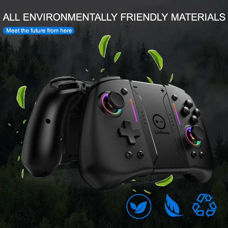 Wireless Bluetooth Control For Nintendo Switch & OLED & Lite Gamepad Controller Gaming Command Mando Game Pad Accessories Hall