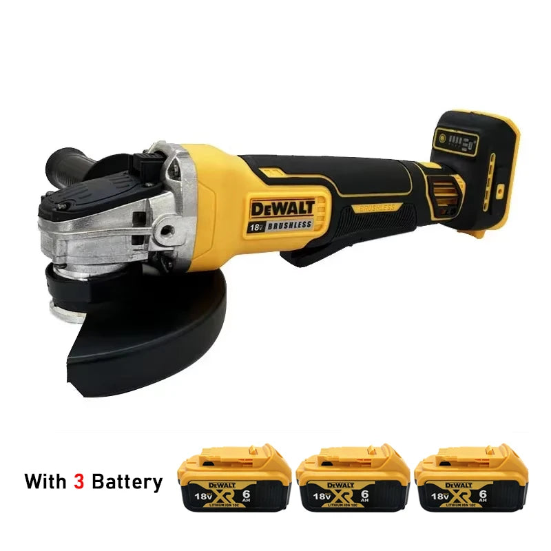 Vinkelslip DCG406 18V 125 mm – borstlös sladdlös slipmaskin, 9000 varv/min