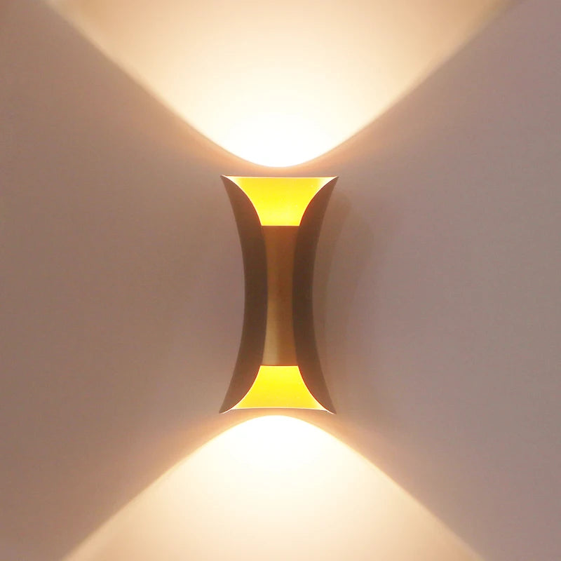 Modern LED Vägglampa In- & Utomhus – Vattentålig, 7 Stilar (B/C/D/F/G/H/I), AC85–265V