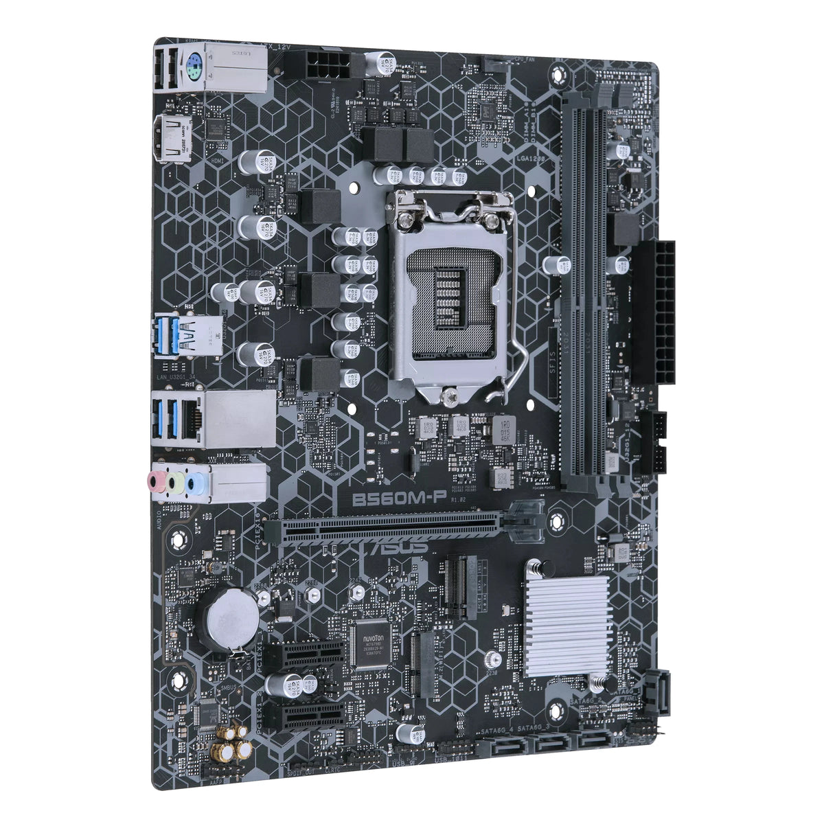 ASUS B560M-P Motherboard intel B560 LGA1200 DDR4 M.2 support Core i3-10100F Core i3-10300 Core i5-11500 Core i7-10700 cpu