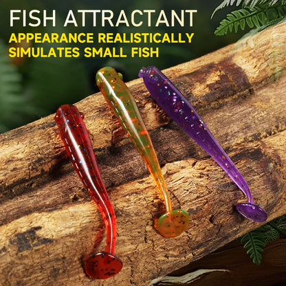 Supercontinent soft bait new minnow 4cm/30pcs 2.7cm/50pcs fishing lures sinking tremor bait Soft Fishing Lure Fishy Worms lure