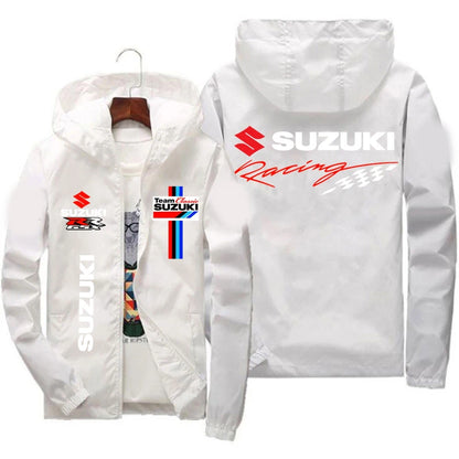 Suzuki Racing Jacket Herr – Vindtät Casual Sportsjacka Vår & Höst