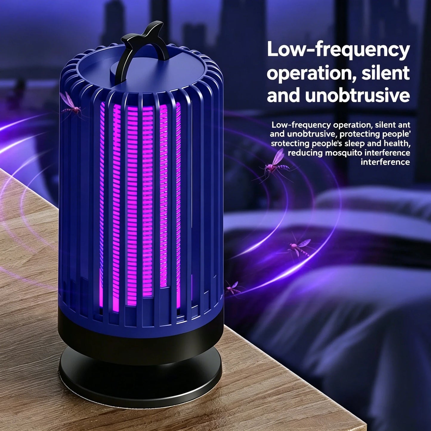 Mosquito Killer Lamp UV Light USB Anti Mosquito Trap Outdoor Electric Shock Mosquito Killer Light Use Kills Moths Wasps Gnats