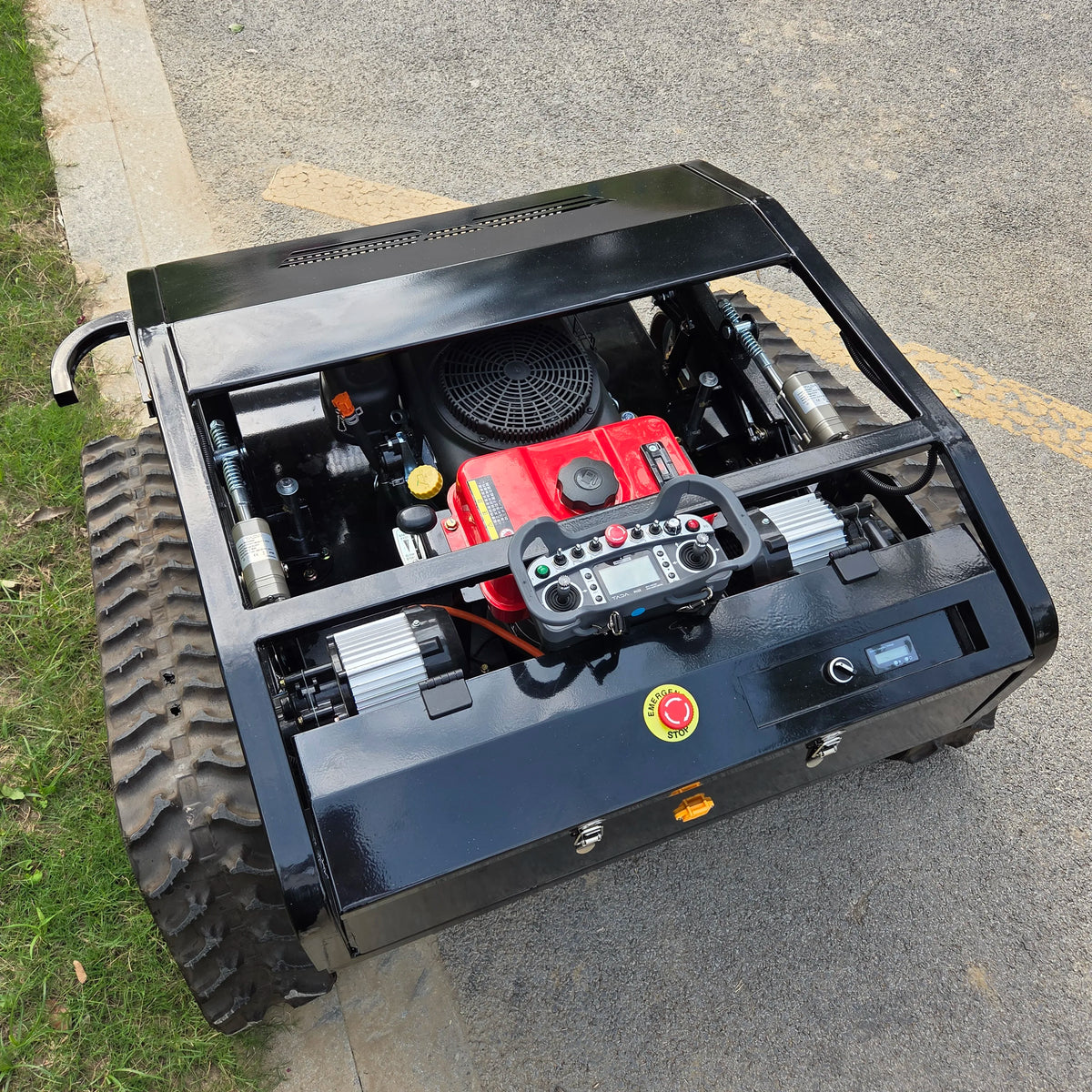 ZONAWELL ZNW-800S Fjärrstyrd Åkgräsklippare 16/23HP – 800mm 3800m²/h CE EPA Anpassningsbar Stor Gräsmatta Landskap 2026