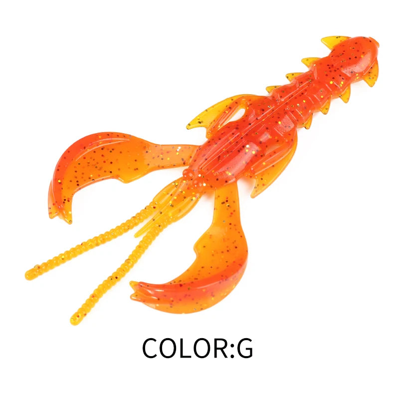 Supercontinent CRAZY nimble Total length 8cm/4.2cm Lobster Soft Lure Fishing Lures Attractive Shrimp odor salt Wobbler