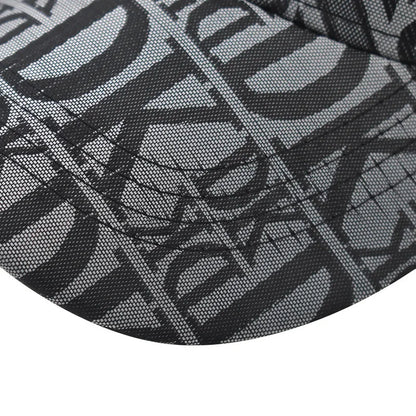 54-60Cm Adjustable New Thousand Birds Rhombus Plaid Baseball Men's and Women's Plaid Cap Plaid Fashion Hat Black Flat Brim Hat