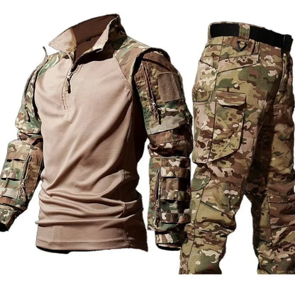Utomhus taktisk dräkt för män Airsoft stridsskjortor