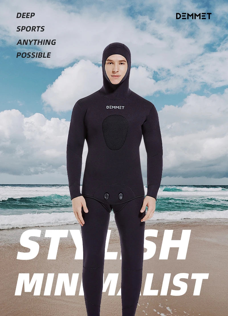 5mm Neopren Våtdräkt Herr – Överdel eller Byxor, Dykning & Undervattenfiske, S– 3XL