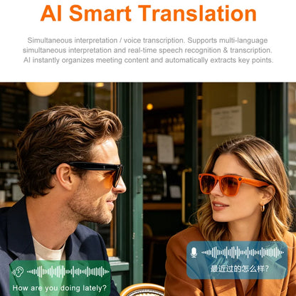 Xiaomi Upgrade Smart AI Glasses 800W HD 8K Shooting Camera Photo Video Voice Call Translation Bluetooth AI Motorcycle Glasses