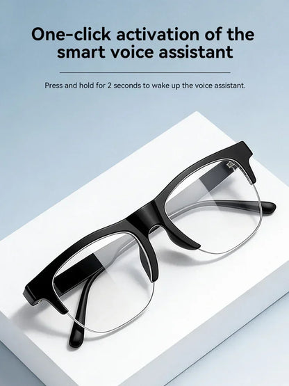 Lenovo AI Smart Glasses Voice Assistant Music Touch Control Bluetooth Call Outdoor Fashion Sunglasses For Men Women 2026 New