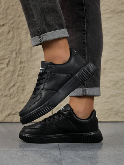 Lädersneakers för herr och dam – andningsbara, lätta och bekväma