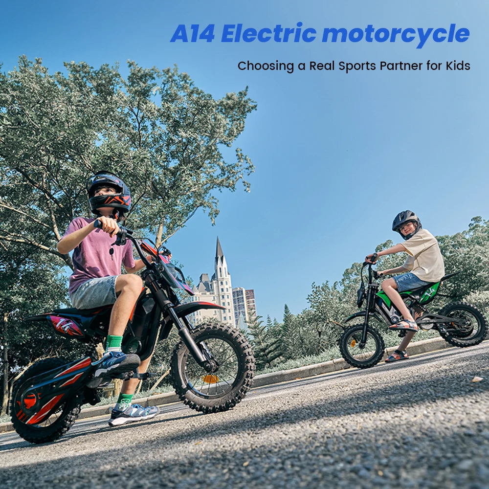 Elektrisk motorcykel-leksak för barn A14 36V 5,2Ah batteri