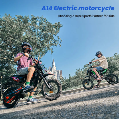 Elektrisk motorcykel-leksak för barn A14 36V 5,2Ah batteri