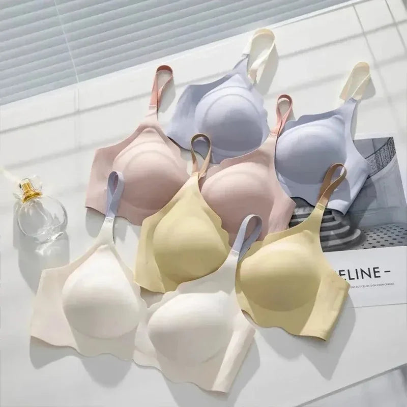 BH Women Bralette No Steel Ring Adjustable Strap Beauty Back Bra Upper Support Pure Desire Comfort Sling Ladies Underwear