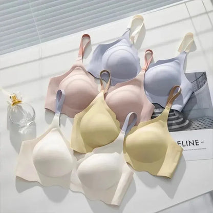 BH Women Bralette No Steel Ring Adjustable Strap Beauty Back Bra Upper Support Pure Desire Comfort Sling Ladies Underwear