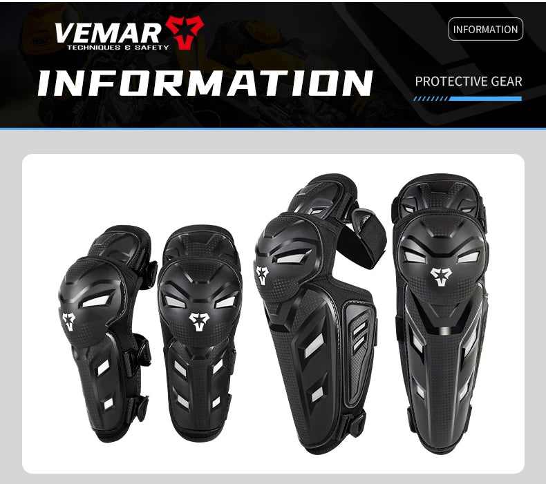 Motocross Knee Pads & Elbow Pads Set Adult Black Pink Leg And Elbow Protective Gear for Dirt Bike Motorcycle For Riding M-L