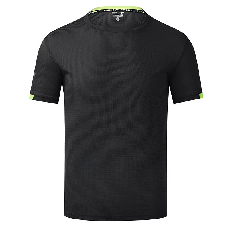 T-shirt med Eget Tryck eller Brodyr – Snabbtorkande Sport & Reklamplagg S–5XL (Asian)