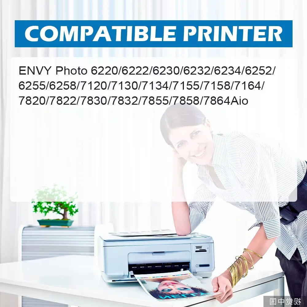 Reprinpic 664XL Bläckpatron för HP DeskJet-skrivare