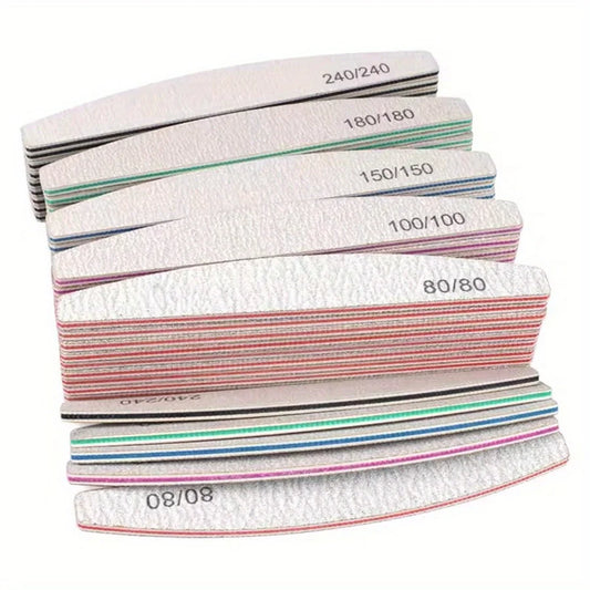 Nagelfil med sandpapper i set