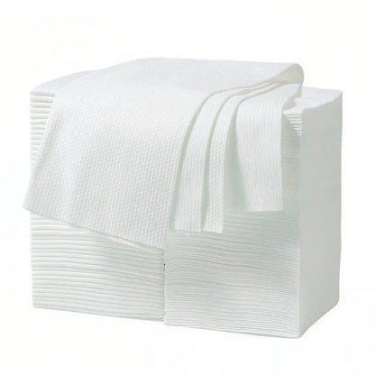 Thickened Large Size Disposable Towel for Face Washing Beauty Salon Foot Bath Towel Soft Absorbent Single Layer Plant Fiber