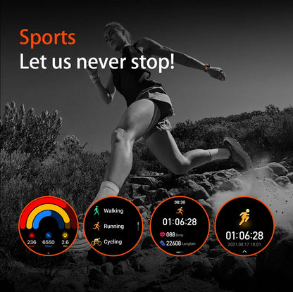 2026 1400mAh Big Battery Smart Watch Men Outdoor GPS Flashlight IP68 Waterproof Bluetooth Call AMOLED Military Sports Smartwatch