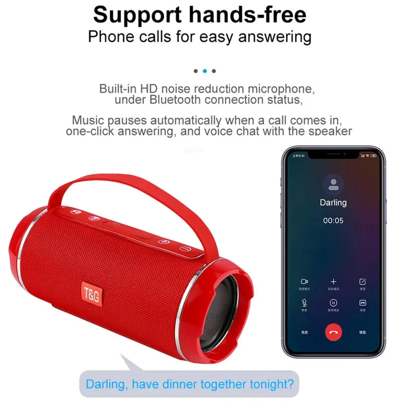 Subwoofer Bluetooth Speaker Portable Wireless Radio FM Computer PC TV 10W Powerful Woofer Bass Sound Box Music Big Caixa De Som