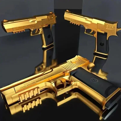 NOCCLILI leksakspistol för mjuka skumprojektiler – Gold-A eller Gold-B