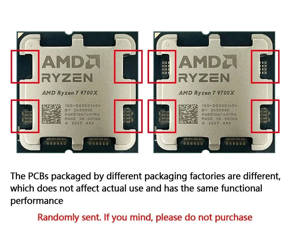 AMD Ryzen 7 9800X3D Processor 8-Core 16-Thread AM5 Desktop CPU 3D V-Cache Gaming Processor Tray No Box