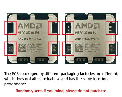 AMD Ryzen 7 9800X3D Processor 8-Core 16-Thread AM5 Desktop CPU 3D V-Cache Gaming Processor Tray No Box