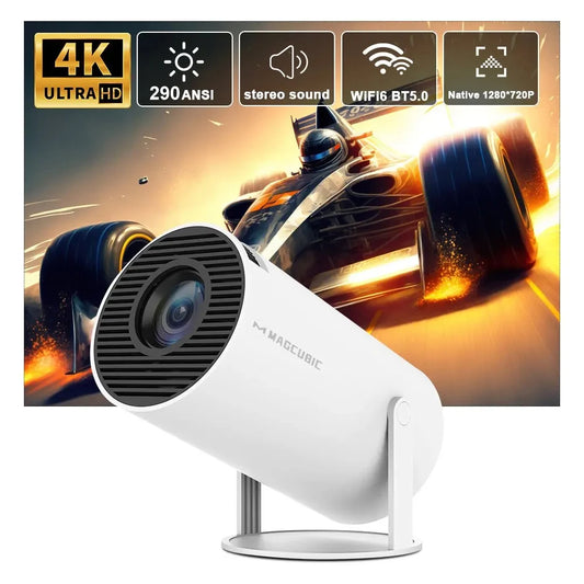 Magcubic Projektor HY300 Pro – 4K Android 11, WiFi6, 290 ANSI, Bluetooth 5.0