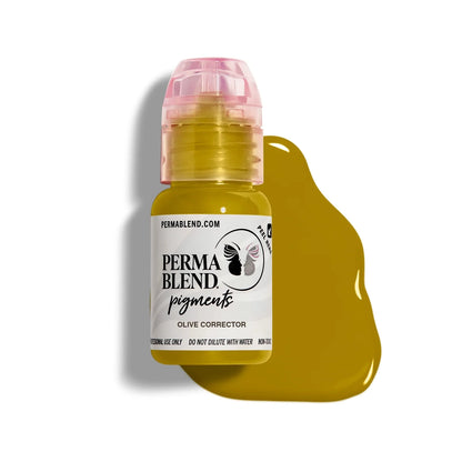 15ML 0.5oz Permanent Makeup Pigment - Long-lasting Professional Tattoo Ink for Microblading Eyebrow & Lip Tattoo Supplies