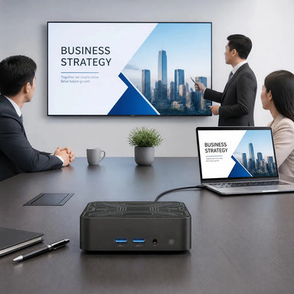 New Mini PC Core i9 10980HK 16GB 1TB 2TB SSD 4K HD Gaming Desktop Portable Gamer Computer