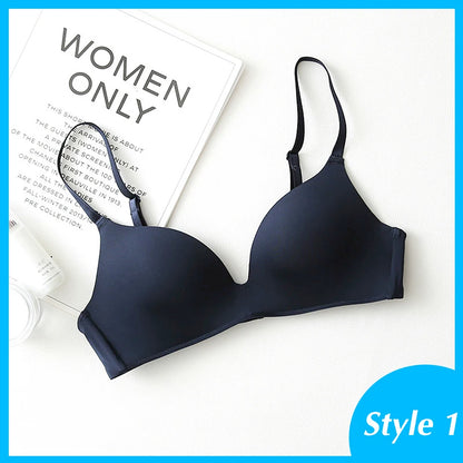 Seamless Bras for Women Push Up Bras No Wire Brassiere A B Cup Underwear Sexy Bralette Three Quarters(3/4 Cup)  Lingerie 2027