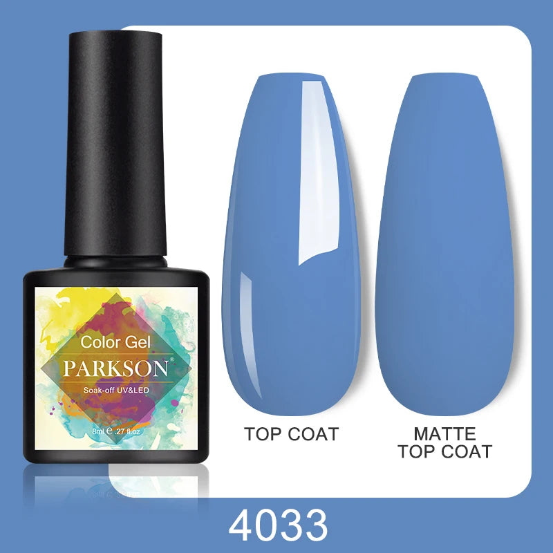Parkson No Wipe Top Base Coat Nail Gel polish Design Enhancer Varnish Semi Permanent Soak Off UV LED Nail Art Tool