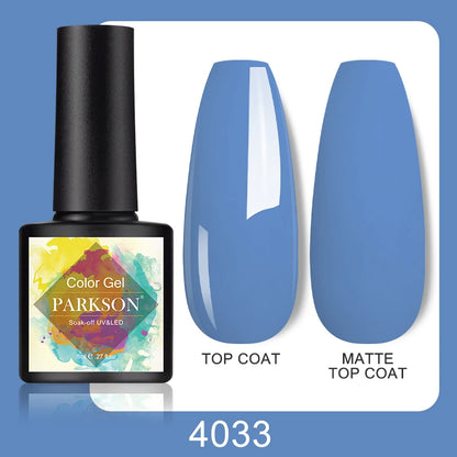 Parkson No Wipe Top Base Coat Nail Gel polish Design Enhancer Varnish Semi Permanent Soak Off UV LED Nail Art Tool