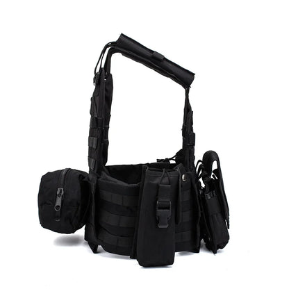 6094 utrustningsväst för airsoft med MOLLE-fästen