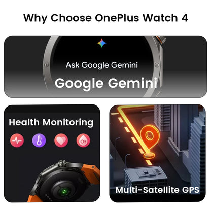 OnePlus Watch 4 SmartWatch 2026 new