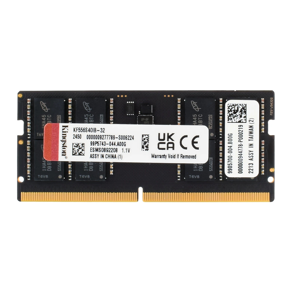 Kingston FURY Impact DDR5 Memory Laptop RAM 8GB 16GB 32GB Non-ECC SODIMM Memoria 4800MHz 5200MHz 5600MHz Computer Notebook RAM