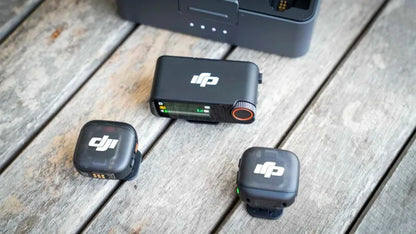 DJI Mic 3 trådlös streamingmikrofon – 32-bit float och brusreducering