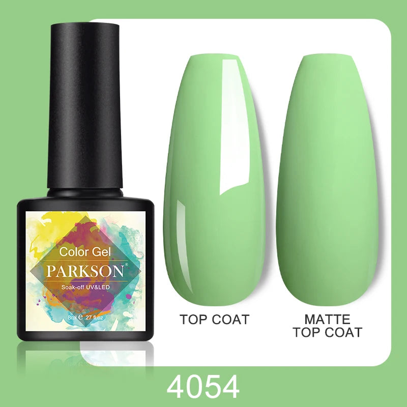 Parkson No Wipe Top Base Coat Nail Gel polish Design Enhancer Varnish Semi Permanent Soak Off UV LED Nail Art Tool