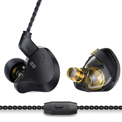 CCZ SOLO DC02 kabelanslutna in-ear-hörlurar med löstagbar kabel