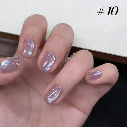 MIANEL Orion Nebula Cat Eye Gel Nail Polish Sparkling Crystal Shimmer Blue Purple Gold 2026 Spring/Summer Unique Special