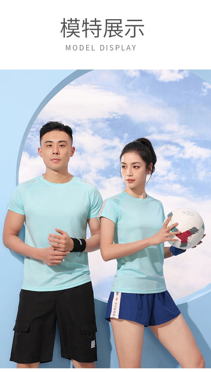 Sport T-shirt med Eget Tryck – Quick Dry, Kortärm, Unisex | S–4XL