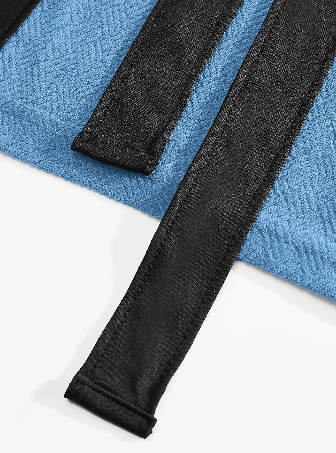 Men's Twill Fabric Long Bathrobe with Belt Design, Double Pockets, Casual Home Pajamas, Loose Fit, Hotel Resort Style, Nightwear