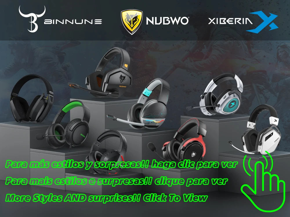 AWATRUE AT2 Headset,3.5mm Surround Stereo Gaming Headphones with Mic Soft Memory Earmuffs for PC,Laptop,Kids for School Toddler
